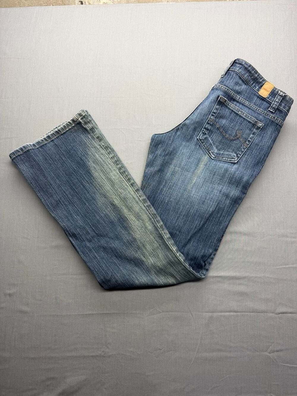 Maurices Taylor Boot Jeans Size 7/8 LNG Blue Denim Bootcut